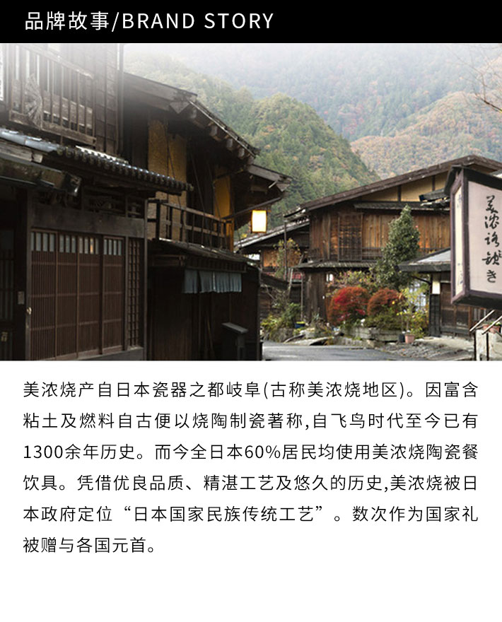 日本 Mino Yaki 美浓烧古伊万里K2花边口5.1英寸 碗